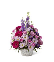 The FTD Pastel Peace(tm) Basket from Victor Mathis Florist in Louisville, KY